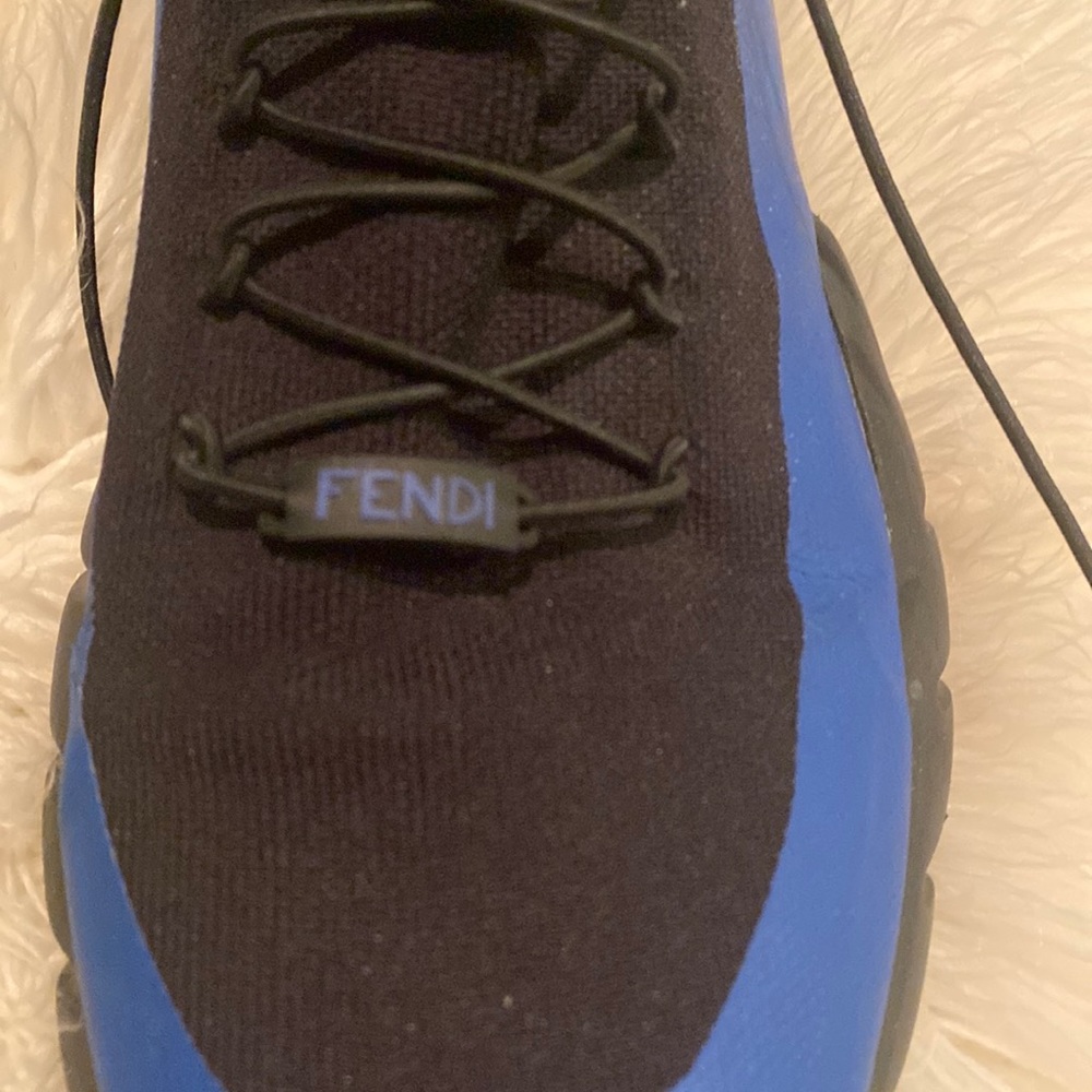 Fendi blue & black size 10